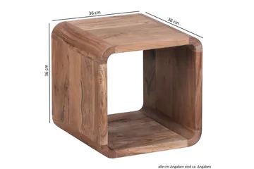 Mancheno Indskudsbord 36 cm 2 Bord - Akacie - Møbler - Borde - Sofabord