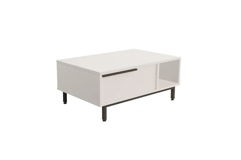 Manku Sofabord 90 cm - Hvid - Møbler - Borde - Sofabord