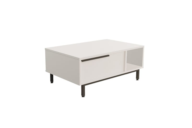 Manku Sofabord 90 cm - Hvid - Møbler - Borde - Sofabord