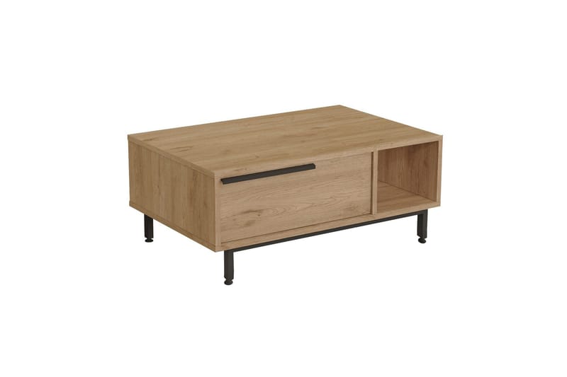 Manku Sofabord 90 cm - Valnød finér - Møbler - Borde - Sofabord