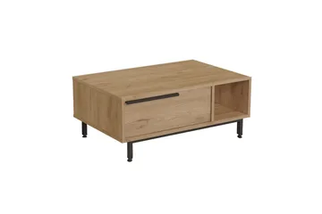 Manku Sofabord 90 cm - Valnød finér - Møbler - Borde - Sofabord