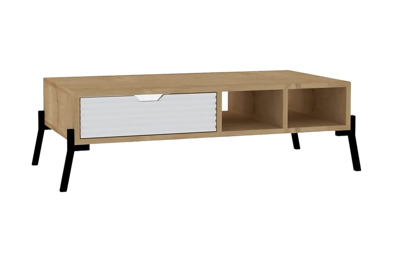 Marsonia Sofabord 100x28,2x100 cm - Blå - Møbler - Borde - Sofabord