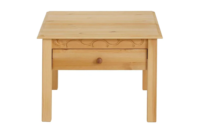 Marzell sofabord 60 cm, Brun