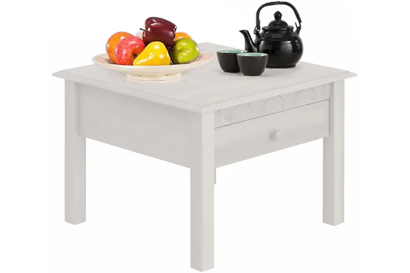 Marzell sofabord 60 cm - hvid - Møbler - Borde - Sofabord