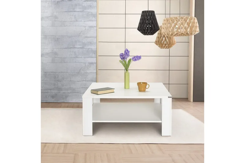 Sofabord Masao Hvid - Hvid - Møbler - Borde - Sofabord
