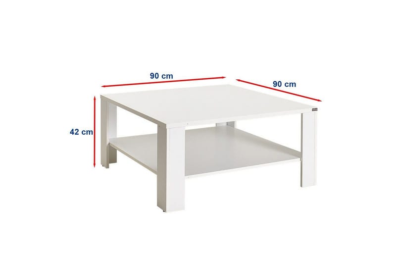 Sofabord Masao Hvid - Hvid - Møbler - Borde - Sofabord