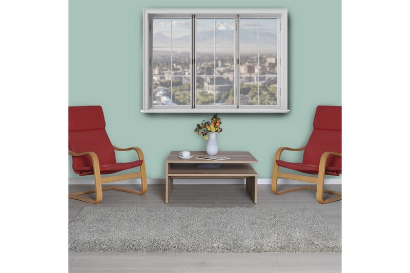 Sofabord Masao Lys Valnød - Lys Valnød - Møbler - Borde - Sofabord