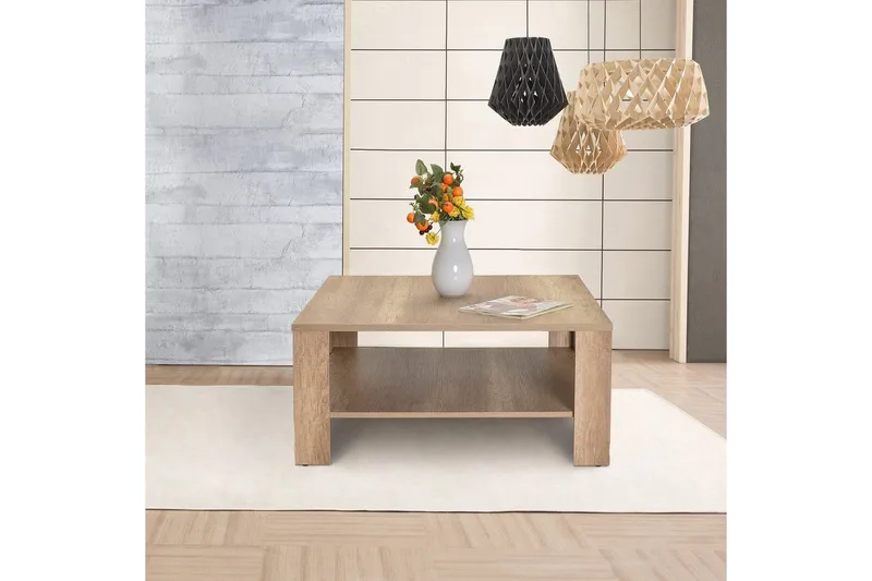 Sofabord Masao Lys Valnød - Lys Valnød - Møbler - Borde - Sofabord