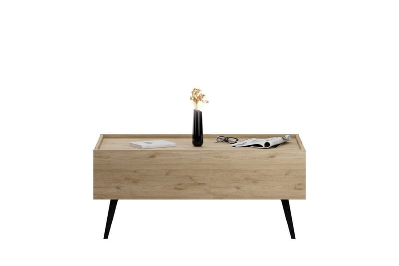 Sofabord Masao Oak - Lysebrun - Møbler - Borde - Sofabord