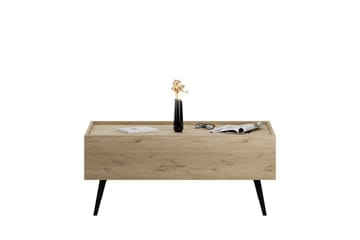 Sofabord Masao Oak - Lysebrun - Møbler - Borde - Sofabord