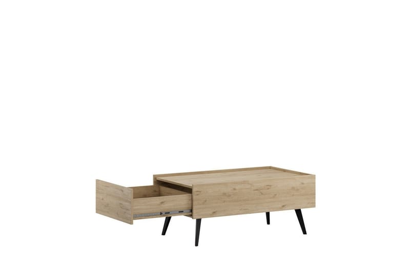 Sofabord Masao Oak - Lysebrun - Møbler - Borde - Sofabord