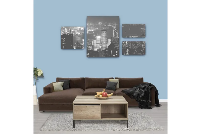 Sofabord Masao Taupe - Taupe - Møbler - Borde - Sofabord