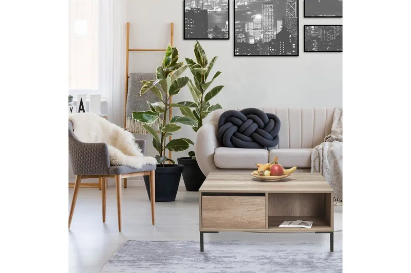 Sofabord Masao Taupe - Taupe - Møbler - Borde - Sofabord