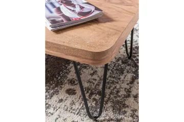 Mayotte Sofabord 115 cm - Akacie/Sort - Møbler - Borde - Sofabord
