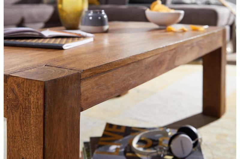 Mccarthyville Sofabord 110 cm - Massivt Træ - Møbler - Borde - Sofabord
