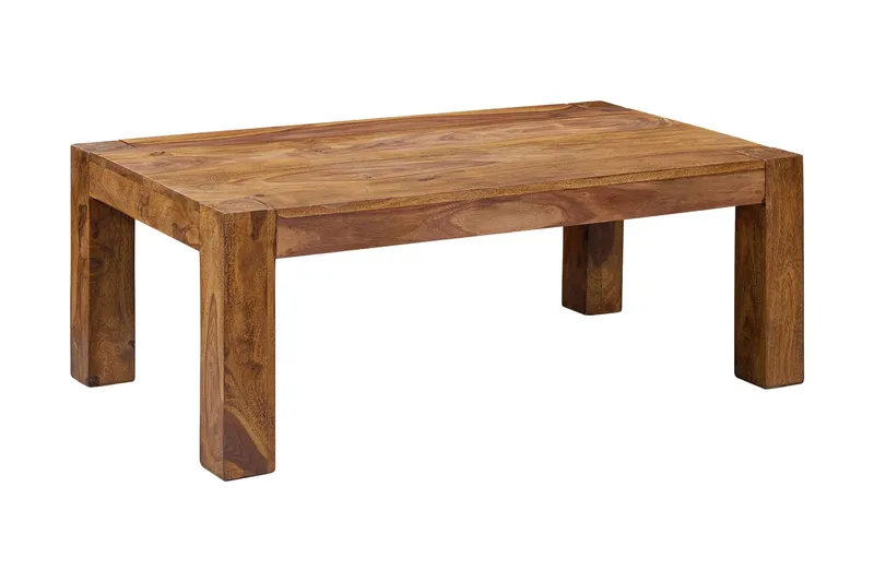 Mccarthyville Sofabord 110 cm, Massivt Træ