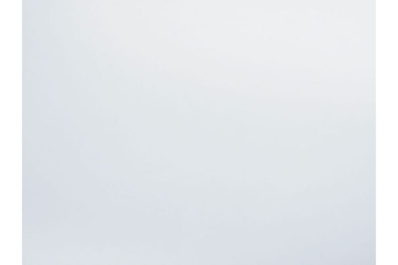 Meerah Sofabord 80 cm Rundt - Glas/Hvid/Sølv - Møbler - Borde - Sofabord