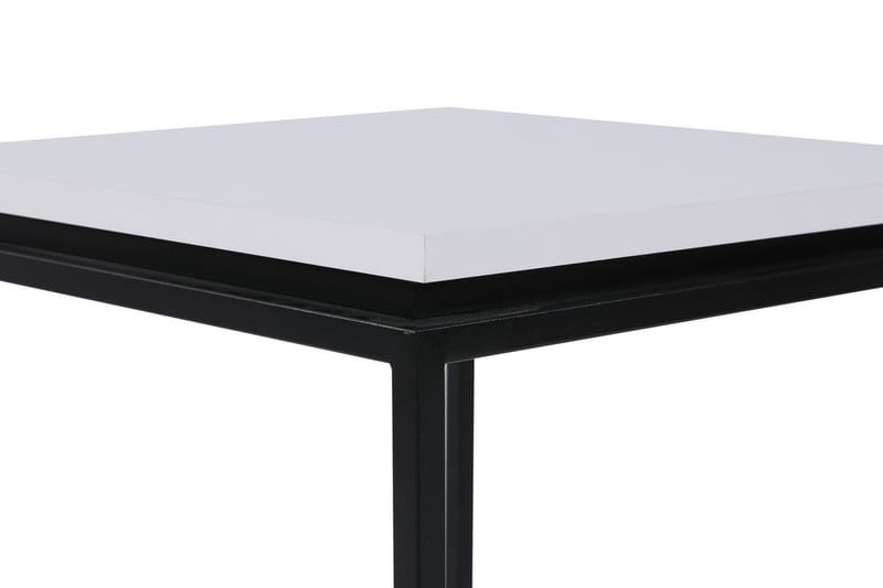 Mehteran Sofabord 45 cm - Hvid/Sort - Møbler - Borde - Sofabord