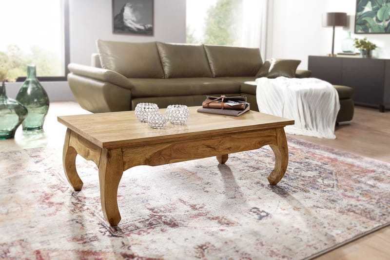 Melchionno Sofabord 110 cm - Akacie - Møbler - Borde - Sofabord