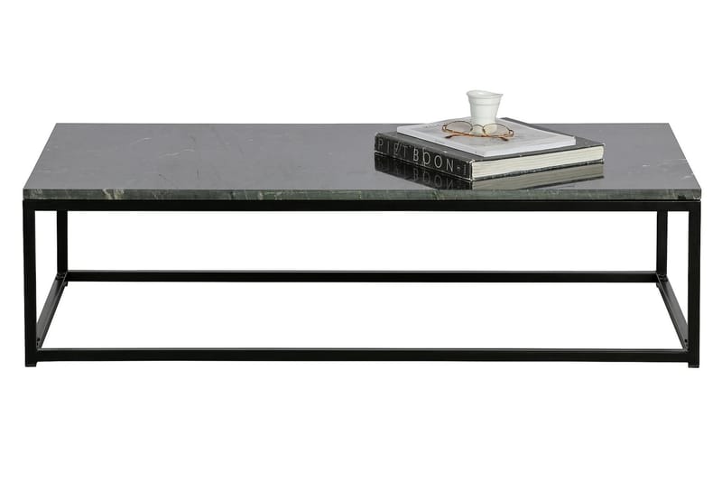 Mellow Sofabord 120 cm Marmor - Sort - Møbler - Borde - Sofabord
