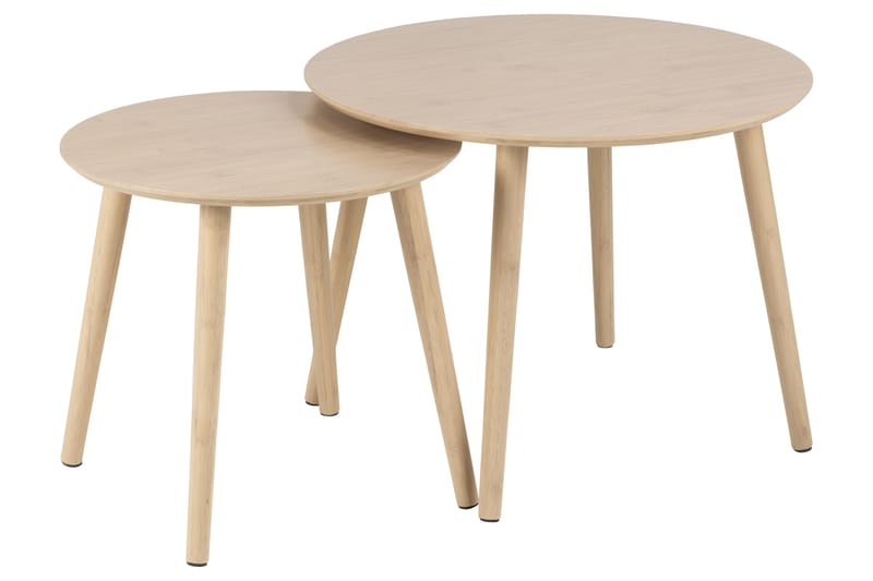 Miglani Sofabord 60 cm Rund - Natur - Møbler - Borde - Sofabord