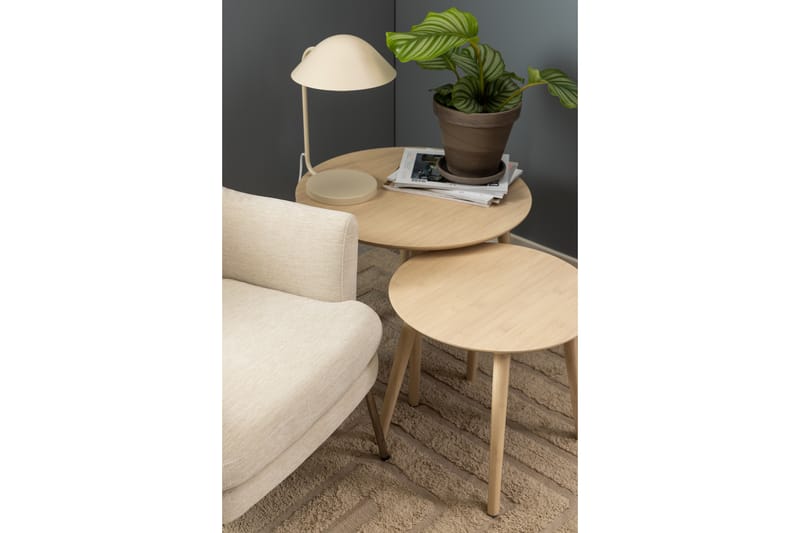 Miglani Sofabord 60 cm Rund - Natur - Møbler - Borde - Sofabord