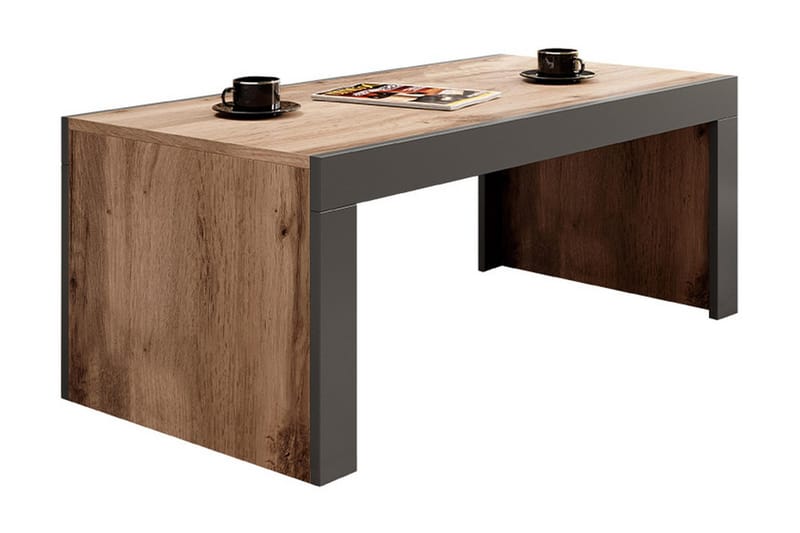 Milias Sofabord 120 cm - Natur/Antracit - Møbler - Borde - Sofabord