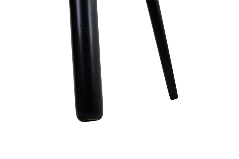 Milo Sofabord 110 cm Ovalt - Valnød/Sort - Møbler - Borde - Sofabord