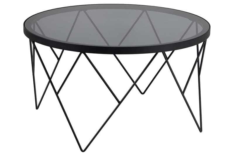 Mintu Sofabord 80 cm Rund - Grå - Møbler - Borde - Sofabord