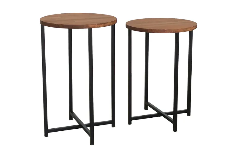 Mogue Sofabord 35x35x35 cm Rundt, Eg