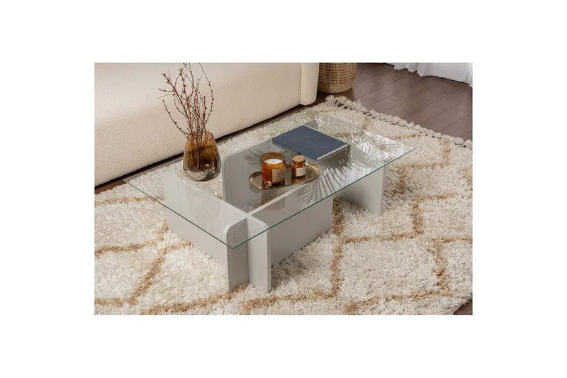 Sofabord Mony Grå - Grå - Møbler - Borde - Sofabord