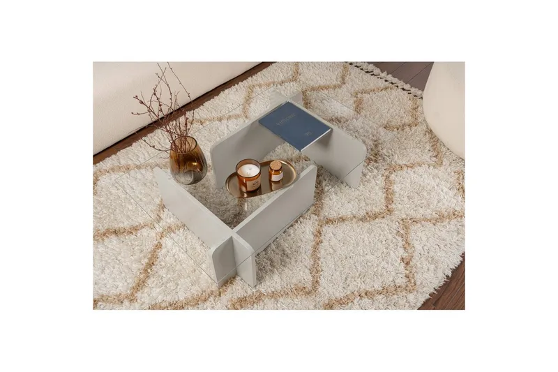 Sofabord Mony Grå - Grå - Møbler - Borde - Sofabord