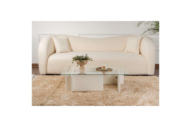 Sofabord Mony Træ Hvid - Træ Hvid - Møbler - Borde - Sofabord