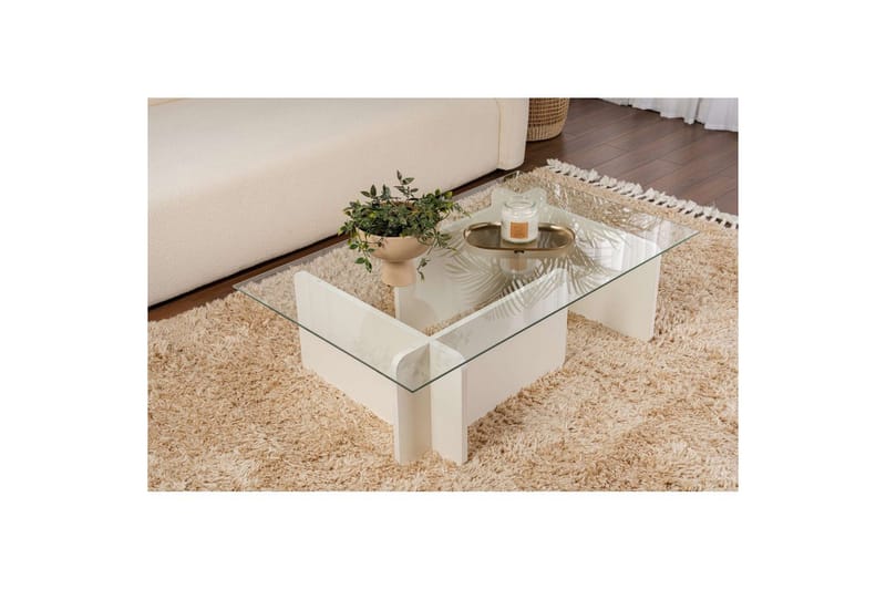 Sofabord Mony Træ Hvid - Træ Hvid - Møbler - Borde - Sofabord