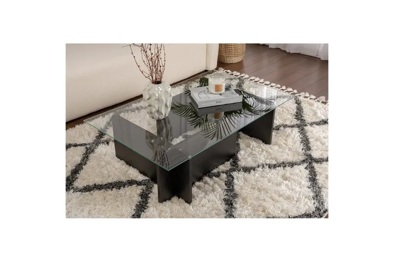 Sofabord Mony Træ Sort - Træ Sort - Møbler - Borde - Sofabord