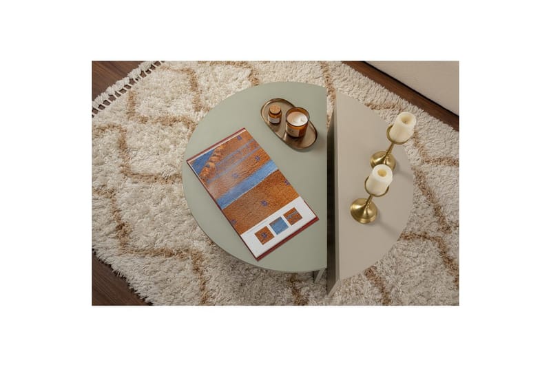 Sofabord Mukund Ask Grøn Sandsten - Ask Grøn Sandsten - Møbler - Borde - Sofabord