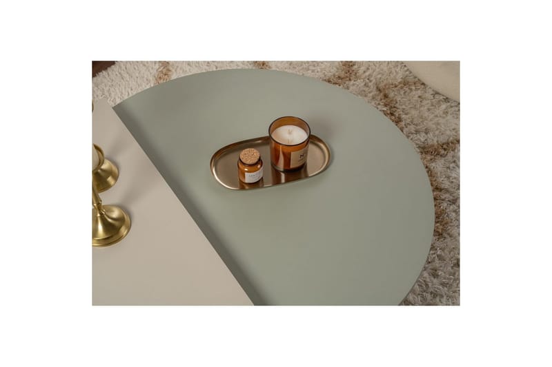 Sofabord Mukund Ask Grøn Sandsten - Ask Grøn Sandsten - Møbler - Borde - Sofabord