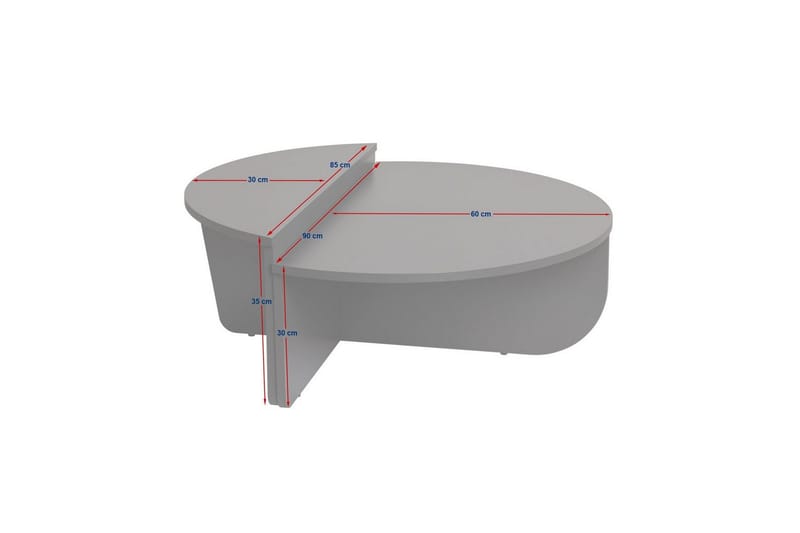 Sofabord Mukund Ask Grøn Sandsten - Ask Grøn Sandsten - Møbler - Borde - Sofabord