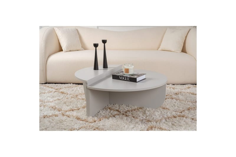Sofabord Mukund Grå - Grå - Møbler - Borde - Sofabord