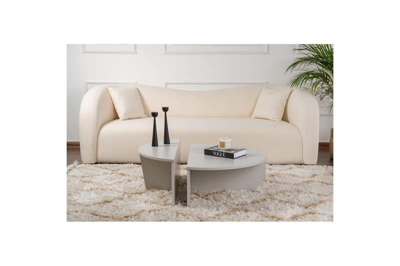 Sofabord Mukund Grå - Grå - Møbler - Borde - Sofabord