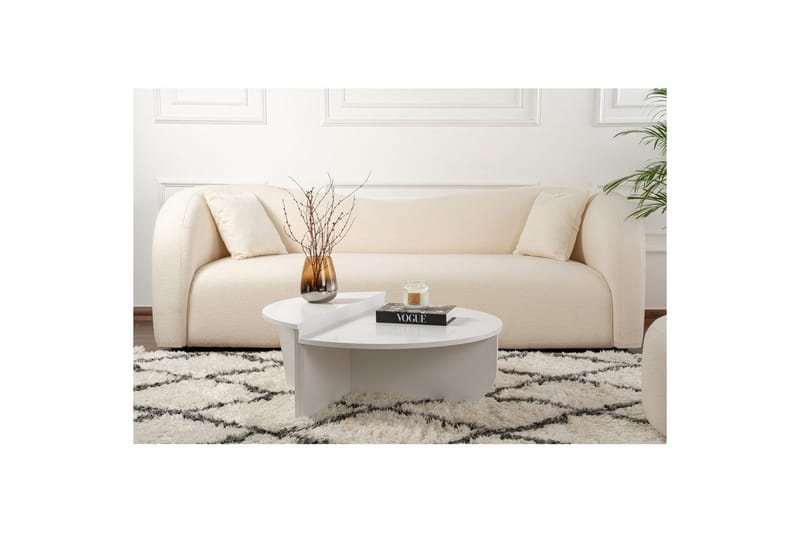 Sofabord Mukund Hvid - Hvid - Møbler - Borde - Sofabord