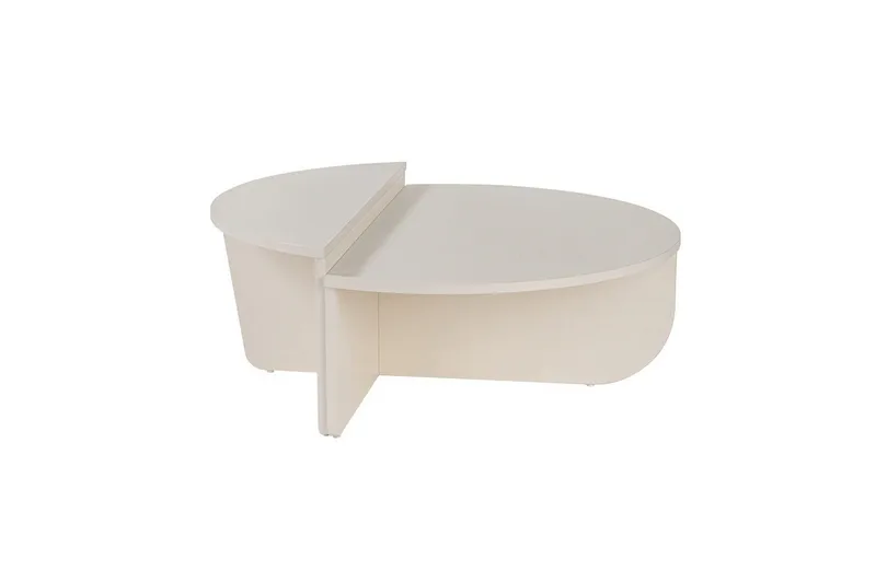 Sofabord Mukund Træ Hvid - Træ Hvid - Møbler - Borde - Sofabord