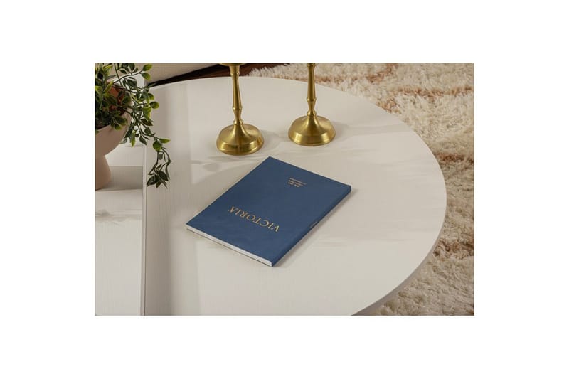 Sofabord Mukund Træ Hvid - Træ Hvid - Møbler - Borde - Sofabord