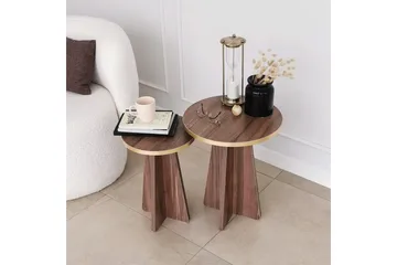 Munne Sofabord 40 cm - Valnød finér - Møbler - Borde - Sofabord
