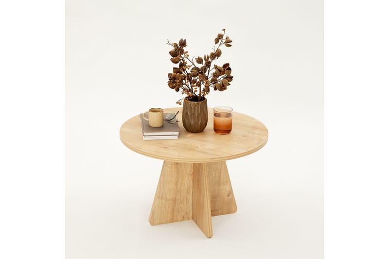 Munne Sofabord 60 cm - Oak - Møbler - Borde - Sofabord
