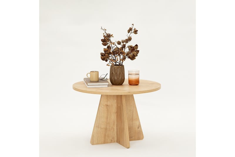 Munne Sofabord 60 cm - Oak - Møbler - Borde - Sofabord