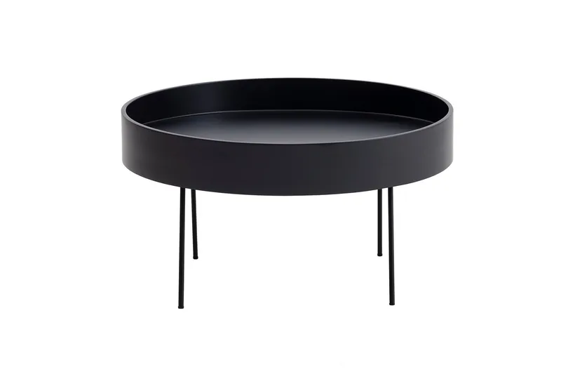 Nandan Sofabord 80 cm, Antracit
