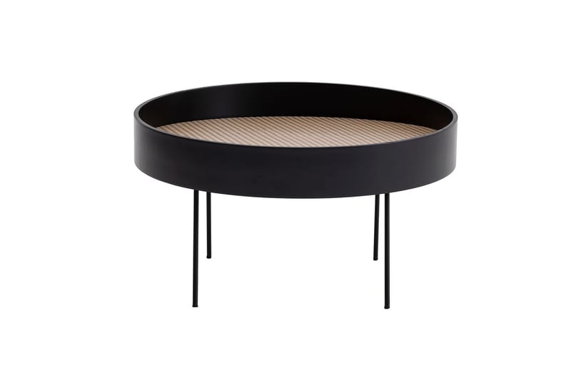 Nandan Sofabord 80 cm - Sort - Møbler - Borde - Sofabord