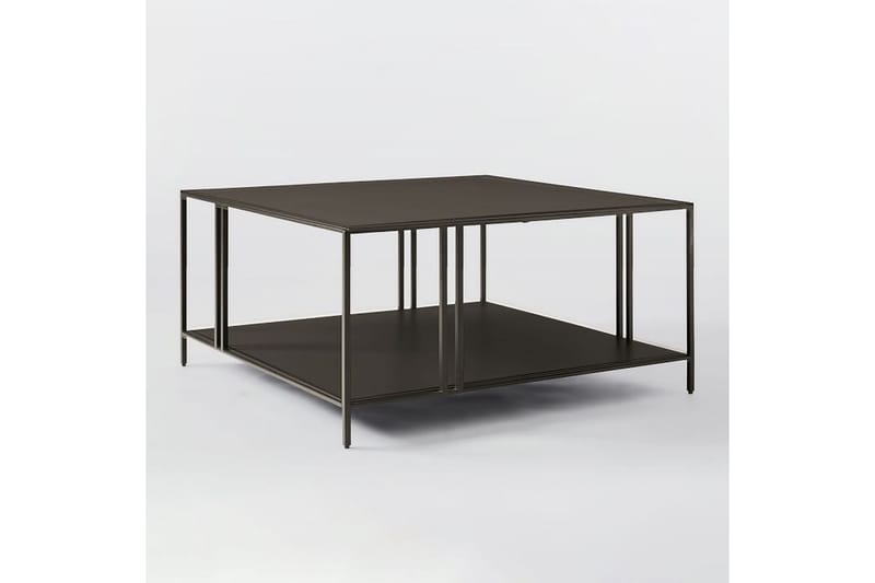 Nar Sofabord 80 cm - Sort - Møbler - Borde - Sofabord