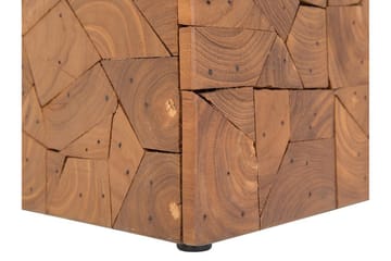 Nelson Kvadratisk Sofabord 30 cm i Teak - Brun - Møbler - Borde - Sofabord